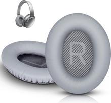 "Linkstyle" pakaitinės ausinių pagalvėlės, minkštos ausų pagalvėlės "Bose QuietComfort 35 QC35II QC25 QC25 QC15 QC2 Ae2", pilkos spalvos