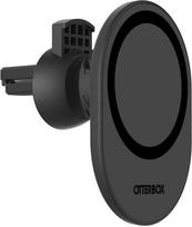 "OtterBox" mobiliojo telefono laikiklis "MagSafe", laikiklis, skirtas automobilio ventiliacijai, stiprus magnetinis suderinimas ir pritvirtinimas prie "MagSafe" gaminių, lengvai reguliuojamas, suderinamas su "iPhone", juodas