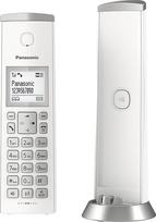"Panasonic" KX-TGK220 telefonas (DECT telefono belaidžio terminalo garsiakalbis, 120 įėjimų, skambinančiojo ID - baltas)