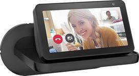 "PlusAcc" sieninis laikiklis "Google Nest Hub 2" ir "Show 5" - laikiklis kitiems mažiems garsiakalbiams, taupantis vietą (juodas)