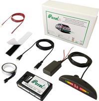 "Proxel" - nematomi galiniai elektromagnetiniai parkavimo jutikliai, EPS DUAL 4.0 su belaidžiu ekranu, nereikia gręžti buferio, universalus ir originalus rinkinys