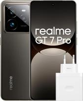 "realme GT 7 Pro 5G" išmanusis telefonas, 12 + 256GB, "Snapdragon® 8 Elite" mikroschemų rinkinys, "AI Ultra-Clear Snap" kamera, "RealWorld Eco²" ekranas, 6500 mAh titano baterija, "Galaxy Grey", "Amazon" ekskliuzyvas