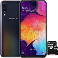 "Samsung Galaxy A50" išmanusis telefonas 16,3 cm/6,4 colio, 128GB vidinės atminties, 4GB RAM - vokiška versija, 128, juoda