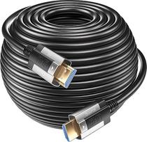 "Siwket" 8K HDMI optinio pluošto kabelis 20M optinis HDMI 2.1 kabelis 48Gbps itin didelės spartos 8K @ 60Hz 4K @ 120Hz dinaminis HDR eARC Dolby HDCP 2.2 ir 2.3, skirtas HDTV / projektoriui / namų kinui / televizoriaus dėžutei