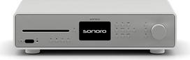 "sonoro Maestro Quantum" Hi-Fi imtuvas su CD grotuvu, "Bluetooth" ir interneto radiju - matinės baltos spalvos