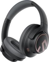 "SoundPEATS Space" "Bluetooth" ausinės per ausis, belaidės 5.3, hibridinė aktyvi triukšmo izoliacija, ENC mikrofonai, sulankstomas dizainas, 40 mm garsiakalbis, 2 įrenginių prijungimas, žaidimų režimas, 123H, programėlių valdymas