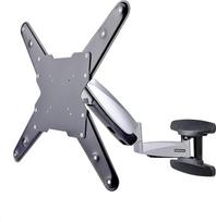 "StarTech.com" Reguliuojamo aukščio televizoriaus sieninis laikiklis, visiškai judantis VESA sieninis laikiklis, skirtas 23-55 colių ekranams, sveriantiems iki 30 kg, ekrano laikiklis / televizoriaus laikiklis, pakreipiamas / pasukamas (FHA-TV-WALL-MOUNT)