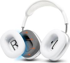 "WC SweatZ Max" - apsauginiai ausinių dangteliai "Apple Airpods Max", pagaminti "Wicked Cushions" | Suderinami tik su "Apple Airpods Max" | Atsparūs prakaitui ir lengvai skalbiami | Balti