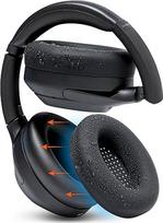 "WC SweatZ XM4" - apsauginiai ausinių dangteliai "Sony WH1000XM4" iš WC | Suderinami tik su "Sony XM4" ausinėmis per ausis | Atsparūs prakaitui ir lengvai skalbiami | Juoda