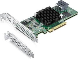 12G vidinė PCI-E SAS/SATA HBA valdiklio kortelė, "Broadcom" SAS 3008, suderinama su SAS 9300-8I