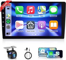 4+64G belaidis "Carplay" "Android" automobilinis radijas 9 colių automobilinis radijas su "Android" automobilių navigacija GPS Mirror Link Bluetooth FM/RDS/EQ vairo valdymas atbulinės eigos kamera