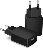 5V/2A USB kištukas 2-Pack 10W USB maitinimo šaltinis, USB įkroviklis, USB adapterio kištukinis lizdas, įkrovimo kištukas, suderinamas su "iPhone", "Samsung", planšetiniais kompiuteriais, "iPad", maitinimo bankais, "Kindles", "Airpods