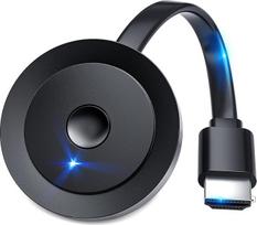 AT-MIZHI belaidis "Miracast" HDMI raktas - 4K HD ekrano "WiFi" transliacijai iš išmaniojo telefono į televizorių / monitorių / projektorių Palaiko "Airplay" / "Miracast" / DLNA, skirtas "Android" / "Windows" / "iOS" / "Mac OS