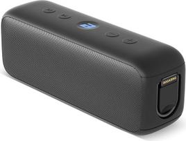 BOGASING G6 nešiojamasis "Bluetooth" garsiakalbis, 30 W muzikos dėžutė su galingu garsu, 35 valandų baterija, ekvalaizeris, IPX6 apsauga nuo vandens, USB, TF, AUX, belaidis garsiakalbis, "Bluetooth" dėžutė su mikrofonu (juoda)
