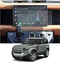 CDEFG [Pack of 2] Suderinama su Land Rover Defender 90 110 130 2023 2024 Navigation Apsauginė plėvelė Defender 4H Atspari įbrėžimams 11,4 colio GPS ekrano apsauga Navigation Film Defender 90 110 130