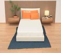 Čiužinys 70 x 190 cm, aukštis 10 cm - sulankstomas, "Aloe Vera", medicinos prietaisas | Plus