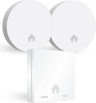 ELRO FF4610 dizaino priešgaisrinės apsaugos rinkinys - 2 x itin ploni dūmų detektoriai ir itin plonas anglies monoksido detektorius su 10 metų veikiančia baterija - atitinka Europos standartus EN14604 ir EN50291, 3 vnt.
