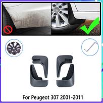 4 vnt Automobilių purvasaugiai Peugeot 307 307sw 2001~2011 2003 2005 2006 2008 Purvasargiai Purvasaugiai Sparnai Purvasaugiai Auto 2001~2011 juoda