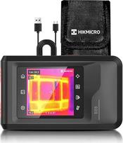 HIKMICRO E03 Kompaktiškas kišeninis termovizorius, 240 x 240 SuperIR skiriamoji geba su vaizdo kamera, 96 x 96 IR skiriamoji geba, 9216 pikselių, 25 Hz, 3,5 colių jutiklinis ekranas, IP54,