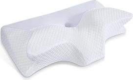 HOMCA ortopedinė pagalvė Atminties putų kaklo pagalvė HWS Ergonomiška pagalvė nugaros, šoniniam ir skrandžio miegui, 70 x 40 x 8,5/14 cm