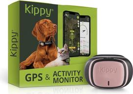 Kippy Evo GPS ir aktyvumo monitorius šunims ir katėms, 38 g, atsparus vandeniui, 10 dienų baterija