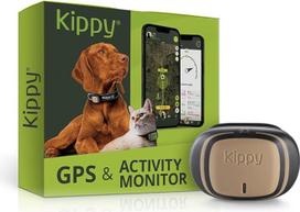 Kippy Evo GPS ir aktyvumo monitorius šunims ir katėms, 38 g, atsparus vandeniui, 10 dienų baterija
