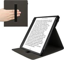 kwmobile dėklas, suderinamas su "Amazon Kindle Scribe (2024)" dėklu - dėklas su kilpele ir stovu - kelioniniai užrašai, juodas, įvairiaspalvis