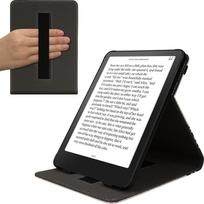 kwmobile dėklas, suderinamas su Amazon Kindle Paperwhite (12. Gen 2024) / Kindle Colorsoft Hülle - Dėklas su šlaufeliu ir apvadais - Dėklas moteriai Schwarz Beige
