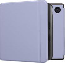 kwmobile Flip Case Compatible with Kobo Kobo Kobo Libra Colour/Tolino Vision Colour Case - elektroninės skaityklės dėklas iš dirbtinės odos - dangtelis - levandų spalvos