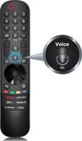 LG televizoriaus nuotolinio valdymo pultas "Voice Magic", LG originalaus nuotolinio valdymo pulto MR20GA MR21GA MR22GA MR23GA pakaitalas, tinka LG UHD OLED QNED NanoCell 4K 8K išmaniesiems televizoriams, su rodyklių ir balso funkcija