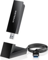 Netgear Nighthawk USB WLAN Stick WiFi 6E USB 3.0 USB adapteris (A8000) | AXE3000 Internet Stick Trijuostis belaidis gigabitinio ryšio adapteris (iki 3Gbps) | Nauja 6 GHz dažnių juosta | Windows PC