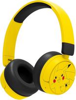 OTL Technologies Pokemon Pikachu laidinės vaikiškos ausinės su garsumo reguliatoriumi ir garso dalijimosi kabeliu