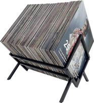 REGAL DISPLAY Vinilinių plokštelių laikymo vieta - 12 colių knygų ir plokštelių laikymo stovas, albumas ir LP organizatorius