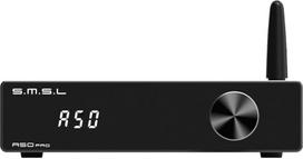 S.M.S.L A50Pro stiprintuvas, LPF ir HPF, 2.1 kanalo garso stiprintuvas, 100 W žemų dažnių išvesties galia, "HiFi Bluetooth 5.0" stereofoninis garso stiprintuvas, palaiko HDMI (ARC), pasyvusis žemųjų dažnių garsiakalbis, MA12070P x 2 lustai