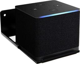 shinar Metalinis "Fire TV Cube" sieninis laikiklis, tinkamas "Fire TV Cube" 1-osios ir 2-osios kartos televizoriams ir naujam "Fire TV Cube" 3-iosios kartos daugiafunkciniam laikikliui, taupančiam vietą