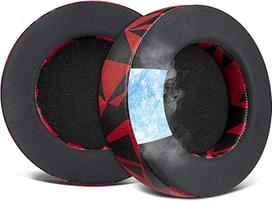 SOULWIT aušinamojo gelio pakaitiniai ausų įdėklai "Corsair Virtuoso Pro" ausinėms su "Ice Silk" audiniu, didelio tankio minkštesnės putos