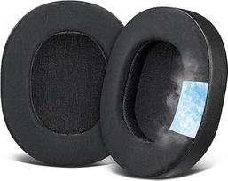 SOULWIT vėsinančios gelinės pakaitinės ausinių pagalvėlės "Audio-Technica ATH M70X" ausinėms, ledo šilko audinio pagalvėlė, didelio tankio putos