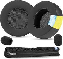 TaiZiChangQin Pakaitinės ausų pagalvėlės, suderinamos su "Corsair Virtuoso RGB Wireless SE/Virtuoso XT" žaidimų ausinėmis Aušinimo gelio pagalvėlės Galvutės dangtelio rinkinys