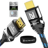 Ultra HDTV 8 K HDMI kabelis - 48Gb/s, 4 K @ 120 Hz / 8 K @ 60 Hz, dinaminis HDR-10+, eARC, kintamas atnaujinimo dažnis (VRR), "Dolby Vision