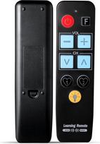 Universalus IR nuotolinio valdymo pultas su dideliu mygtuku vyresnio amžiaus žmonėms Senjorų TV nuotolinio valdymo pultas Veikia IR nuotolinio valdymo televizorių ir kabelinių įrenginių atveju