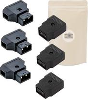 X6 dtap 3 vyriški + 3 moteriški: D-Tap kištukinis čiaupas Suvirinimo čiaupas maitinimo šaltiniui Anton Arri Raudonasis Blackmagic adapteris - Prisitaikantis prancūzų prekės ženklas