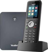 Yealink W79P DECT IP telefono sistema (W70B pagrindas + W59R ragelis) Schwarz (juodos spalvos)