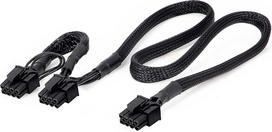 YieJoya PCIE kabelis "Corsair", "Corsair" modulinių maitinimo blokų RM/HX/CX-M serijos PSU 8Pin Male to Dual PCIe 8Pin (6+2) Male maitinimo šaltinio kabelis