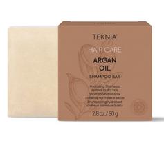 Kietasis šampūnas plaukams Lakme Teknia Argan Oil Shampoo Bar LAK44863, 80 g.