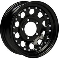 Ratlankis DOTZ 4X4 Modular Beadlock 15z R15x6 5x139.7 ET 0 CB 108 (Black)