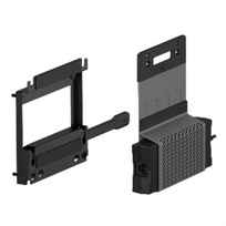 DELL OptiPlex Micro and Thin Client VESA Mount with Adapter Bracket | Black