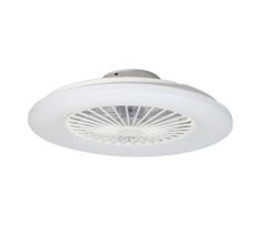 Lucci Air 513200 - LED Reguliuojamas šviestuvas su ventiliatoriumi OSLO LED/20W/230V balta + VP