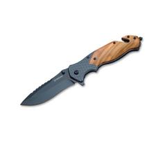 Böker - Kišeninis peilis Magnum Blomkvist Olive 20,5 cm alyvuogių mediena