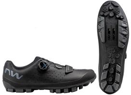 Dviratininko batai Northwave Hammer Plus Wide MTB XC black-dark grey