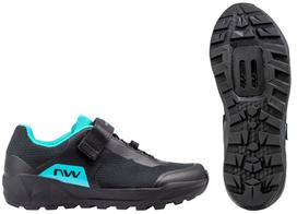 Dviratininko batai Northwave Escape Evo 2 WMN MTB AM black-turquoise